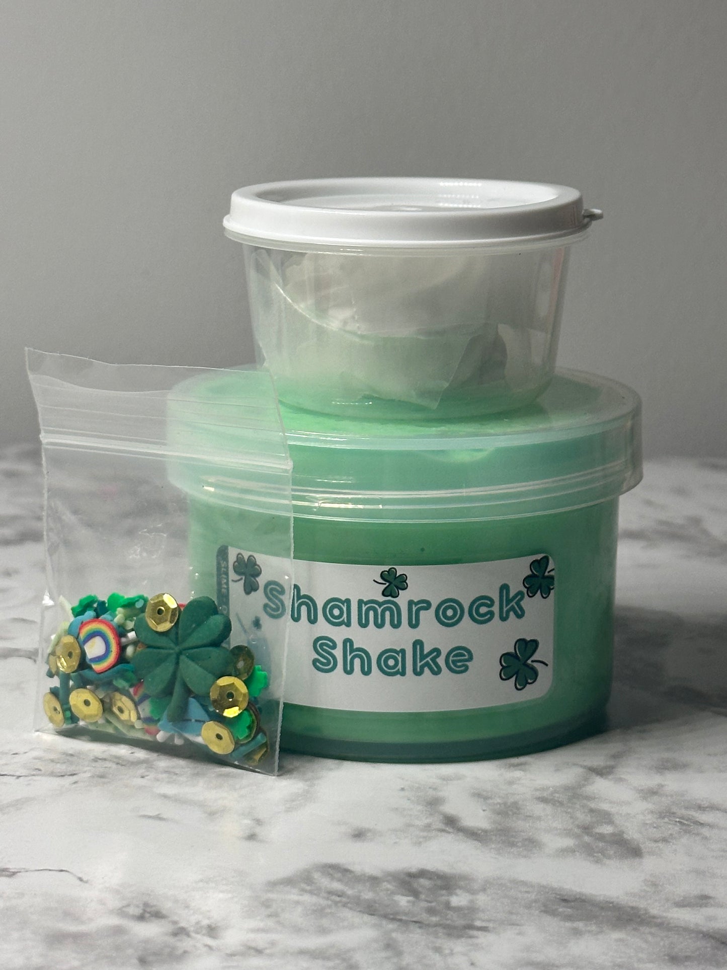 Shamrock Shake Clay Kit - Butter Slime