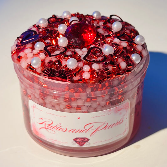 Rubies and Pearls - Bingsu Slushie Slime