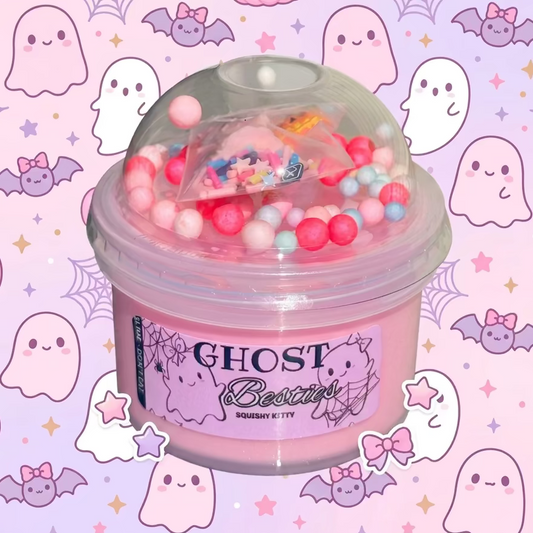 Ghost Besties - Thick and Glossy Halloween Slime Kit