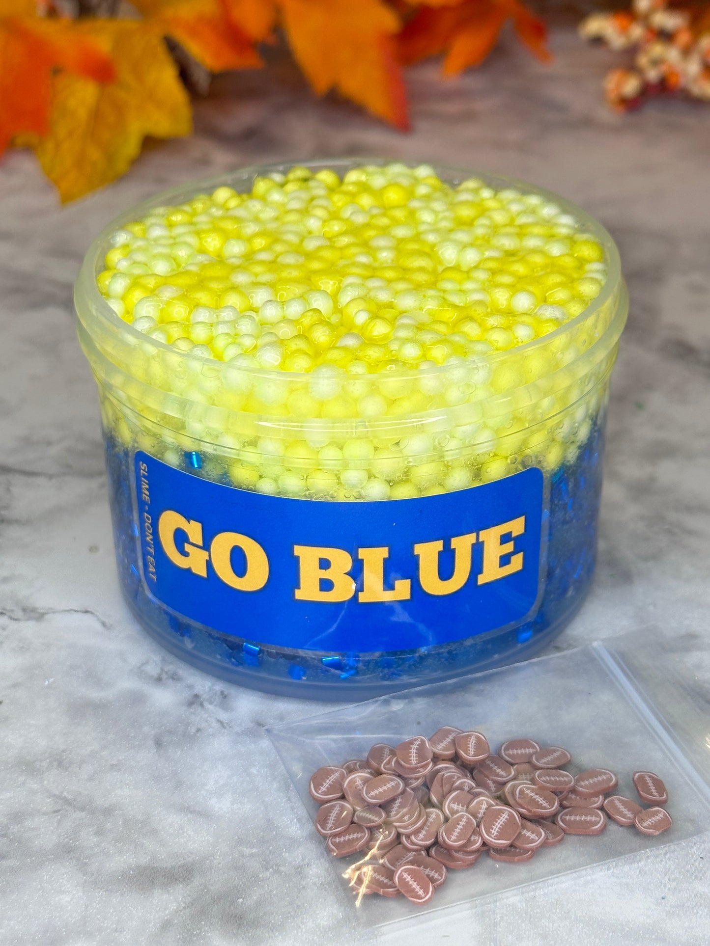 Go Blue - bingsu + floam slime