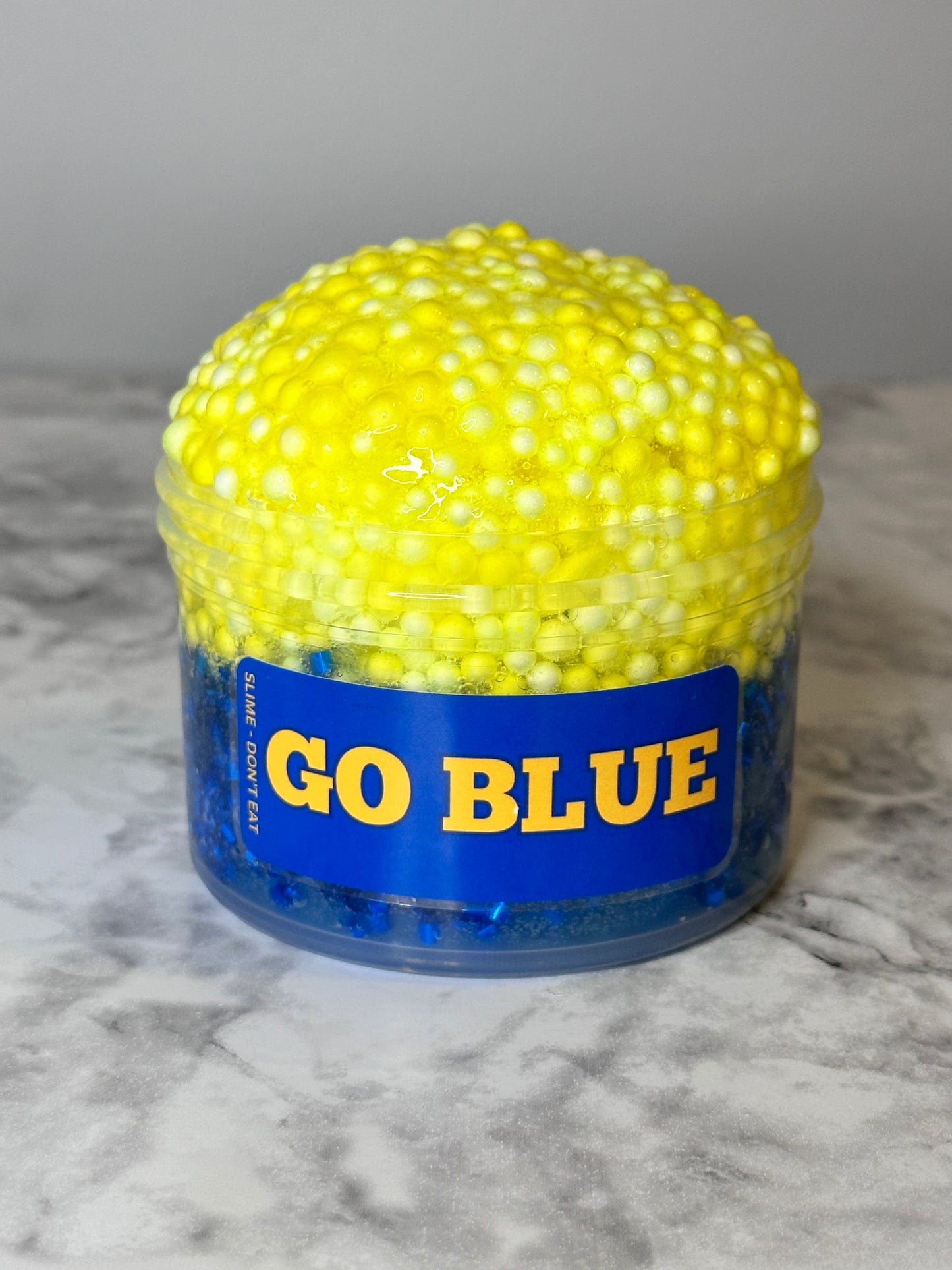 Go Blue - bingsu + floam slime