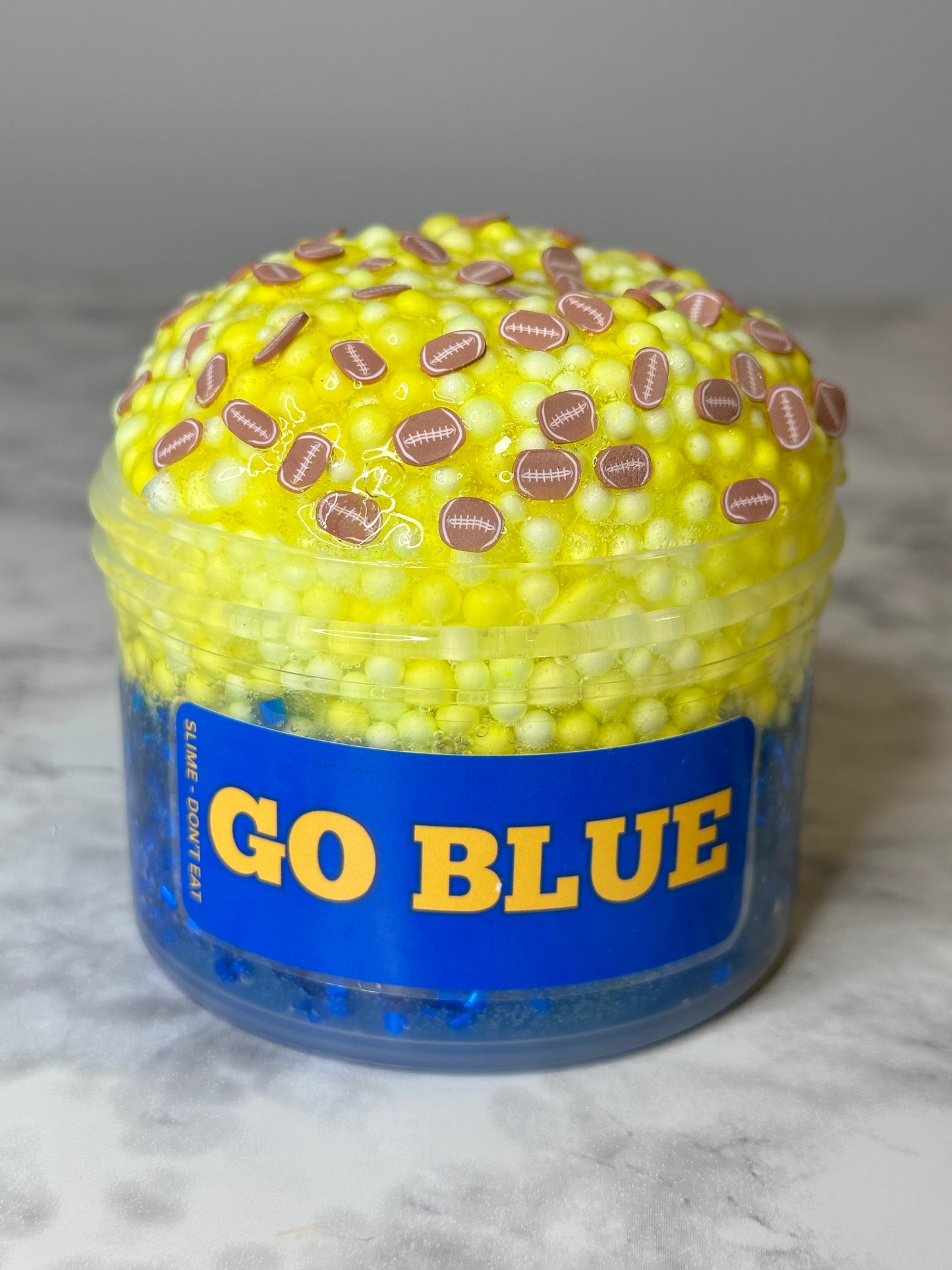 Go Blue - bingsu + floam slime